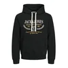 JACK & JONES Majica JORFREDERIKSBERG med/črna/bela