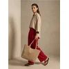 Sinsay - Wide leg pantalone sa viskozom - ljubičasto