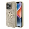 GUESS Maska za telefon iPhone 15 Pro 6.1 GUHCP15LHG4SGD, Glitter, Zlatna