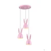Visilica 3xE27 DF4803-3V pink