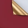 shumee Cvetlična folija Gloss - rdeče vino - listi 58x58 cm - 20 kosov