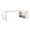 Miza Dallas 4485 Beljen hrast, 75x110x230cm, MDF plošča, MDF plošča