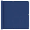 Vidaxl Balkonsko platno modro 90x600 cm oksford blago