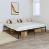 Metalni okvir za krevet crni 180x200 cm