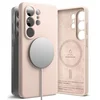Ringke Silicone Magnetic MagSafe maska za Samsung Galaxy S26 Ultra – pink sand