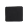 TOMMY HILFIGER Denarnica Flag Plaque Bifold Flap  črna