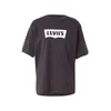 LEVIS Majica Classic črna/bela