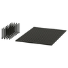 UPPDATERA Perforirani organizator za fioku, boja antracita, 80 cm