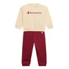 Champion Trenirka za tek ecru/temno rdeča