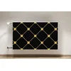 tulup.si Dekoracija za radiatorje Zlati diamanti 100x60 cm