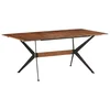 Vidaxl Jedilna miza 180x90x76 cm trden mangov les