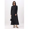 Trendyol Modest Ženska haljina Tctss26Eb00085, Crna