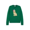 TOMMY HILFIGER Pulover kremna / karamel / zelena / rdeča