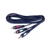Kabel 3,5 stereo vtič - 2x RCA činč vtič vitalco 1,5 m
