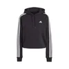 Adidas Športni pulover črna 170 - 175 cm/L Essentials 3-stripes