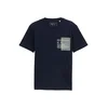 TOM TAILOR DENIM Majica mornarska/pegasto siva