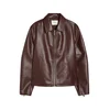 Bershka Prehodna jakna bordo