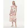 Tommy Hilfiger Vsakodnevna obleka WW0WW42031 Bež Relaxed Fit