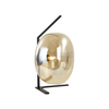 Klausen 108001 - Stona lampa VESTA 1xE27/7W/230V bež/crna