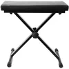 WTF BENCH 003 Kovinska klavirska stolica Black (Kot novo)