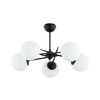 Plafonski luster PRIMERY 5xE14/10W/230V crni