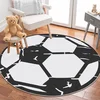 Conceptum Hypnose Tepih Woopamuk162, 120X120 cm, Belo-crni