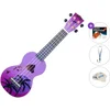 Mahalo Hawaii Standard SET Hawaii Purple Burst Soprano ukulele