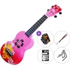 Mahalo Hibiscus SET 2 Hibiscus Red Burst Soprano ukulele