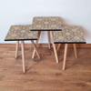Hanah Home Set klub stočića 3Shp223, 3 komada, Bež
