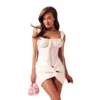 Embody Ženski top Arielle Corset, Beli