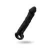 Podaljšek za penis Addicted Toys Dong, črn