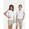 Adidas J 3S TEE 160, dječija majica, bijela KRG92