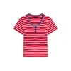 Tommy Jeans Majica rdeča/bela