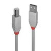 Lindy 3M Anthra Line USB 2.0 kabel A do B, siv, model 8D3F5AA#ABB, 36684