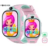 FOREVER Boost KW-530 otroška pametna ura, 4G LTE, Android OS, 2 IPS zaslon, AI funkcije, GPS+WIFI+LBS lociranje, video klici, SOS gumb, aplikacija, IP67, pedometer, igre, roza (Blush Pink)