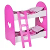 Knorr Krevetac za lutke drveni Heart dupli 67402