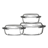 Steklene posode za peko v kompletu 3 ks 21x24 cm Ovenlove – Premier Housewares