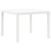 Stol za vrt Bijelo 100 x 100 x 73 cm poliratan