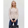 VERO MODA Pletena jopa VMLOON ecru