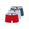 Tommy Hilfiger Underwear Boksarice Heritage dimno modra / svetlo modra / rdeča / bela