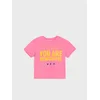 Sinsay - Pamučna majica sa natpisom - roze