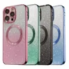 Maska za iPhone 16 Pro Mag Case Electroplated roze