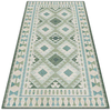 Decormat Zunanja preproga Zeleni rombs 150x225 cm