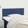 Vidaxl vidaXL Vzglavje za posteljo modro 80x5x78/88 cm blago