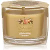 Yankee Candle Glistening Leaves votivna sveča glass 37 g