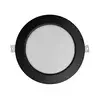 Ugradna LED svetiljka CIRCLE LED/12W/230V 4000K, prečnik 17 cm, crna