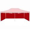 Aga Stranice za prodajni kiosk 3x6m Rdeča
