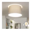 Brilagi - LED plafonski luster CERIA 1xE27/40W/230V prečnik 45 cm siva