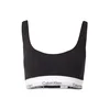 Calvin Klein Underwear Nedrček črna/bela