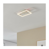 Eglo 901116 - LED prigušiva plafonska svetiljka AMANDOLO LED/17W/230V bela + daljinski upravljač
